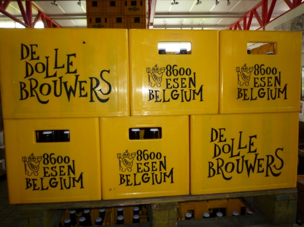 On my own at De Dolle Brouwers